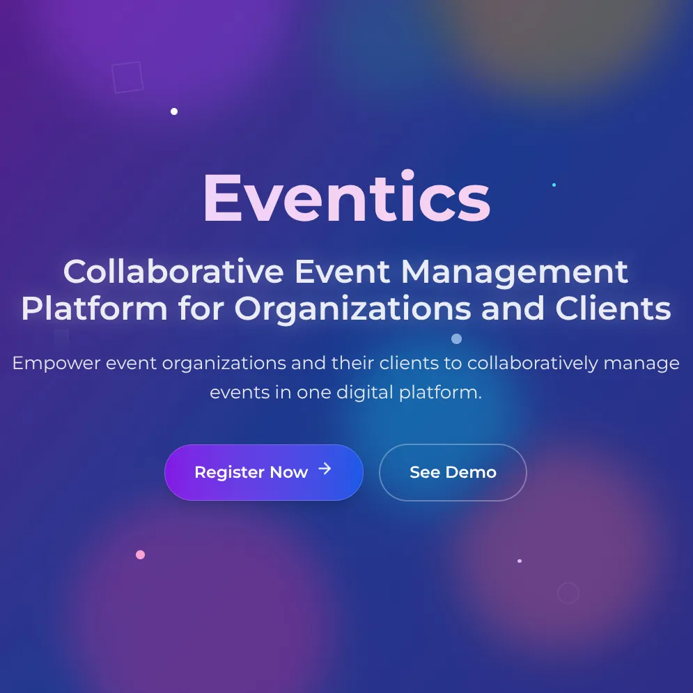 Eventics SaaS for Event and Guest Management
